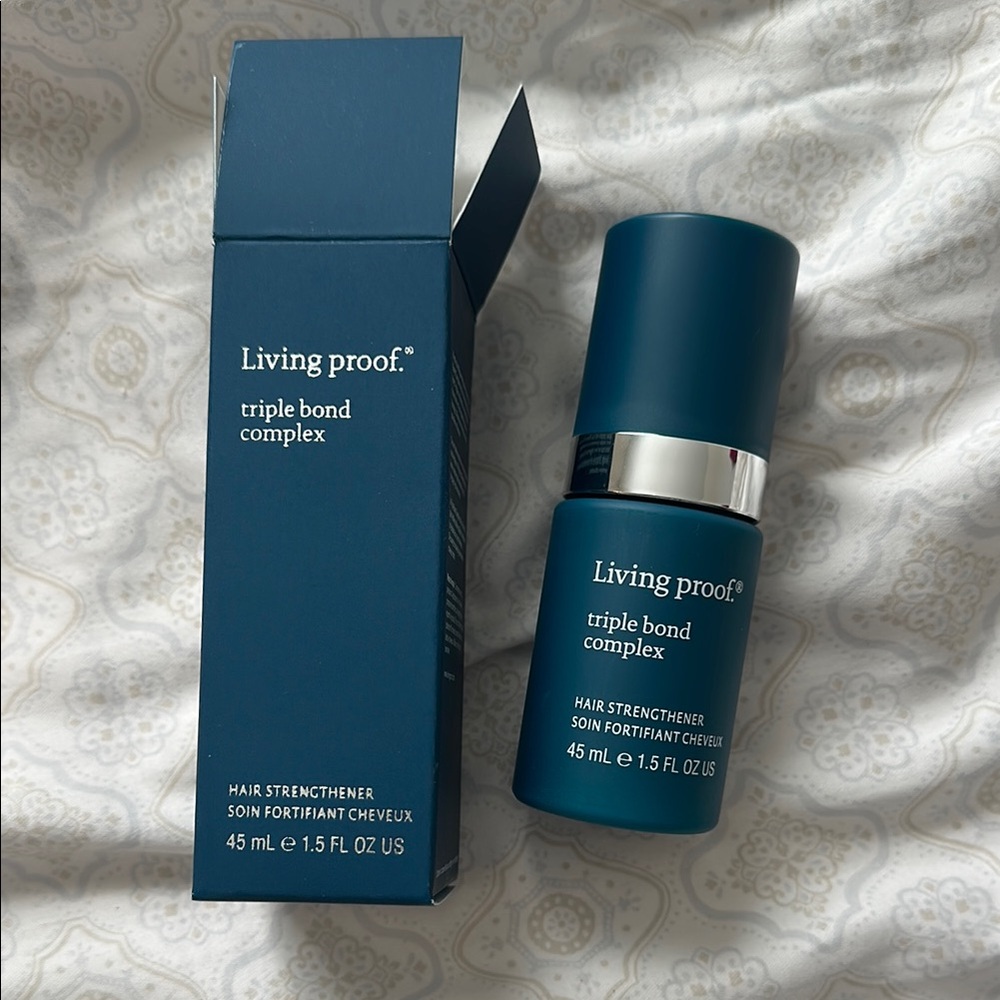 Living Proof Triple Bond Complex Hair Strengthener - Blue